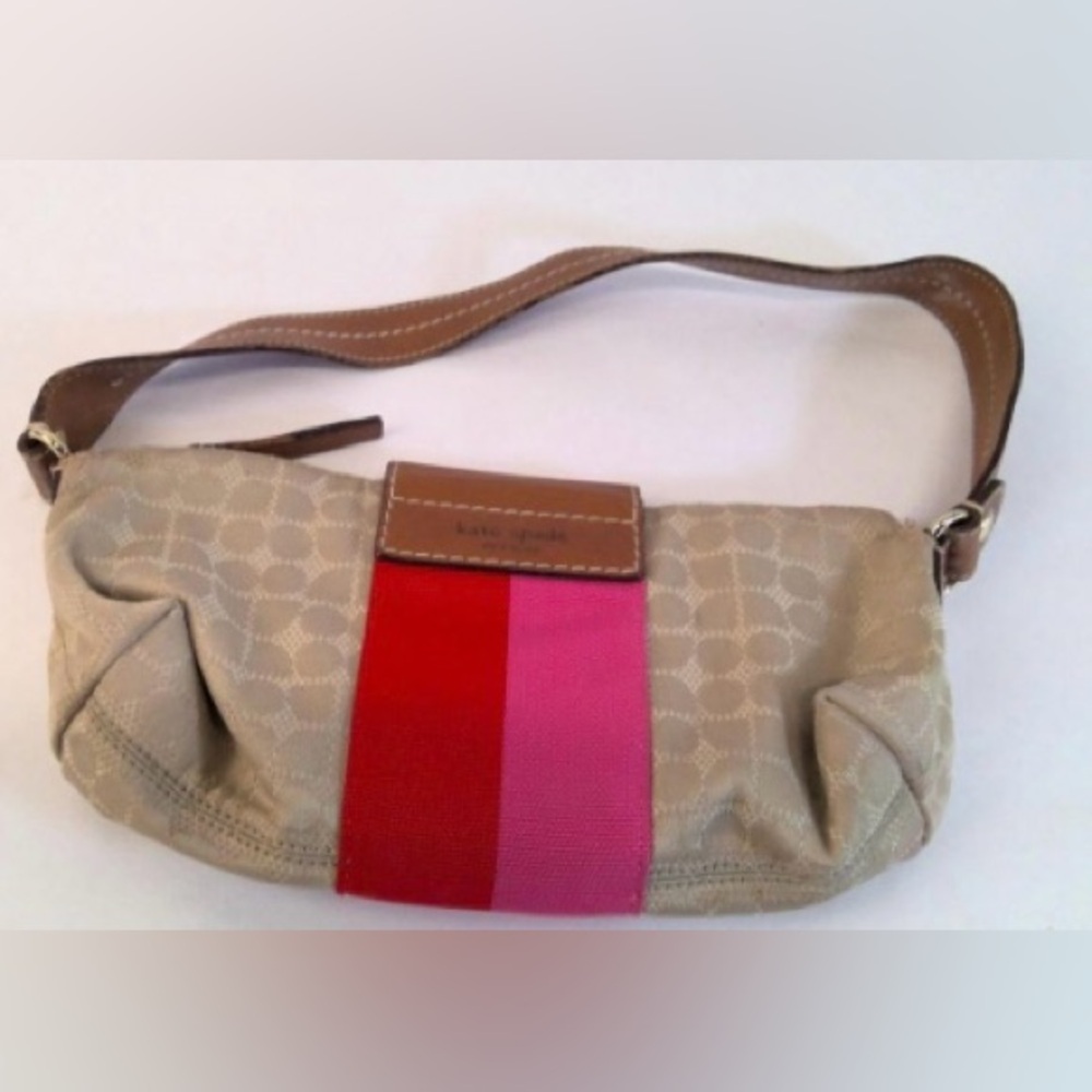 Kate Spade | Collector | Mini Shoulder Bag – Pink/Red Stripe – Bid Responsibly. - Picture 5 of 11